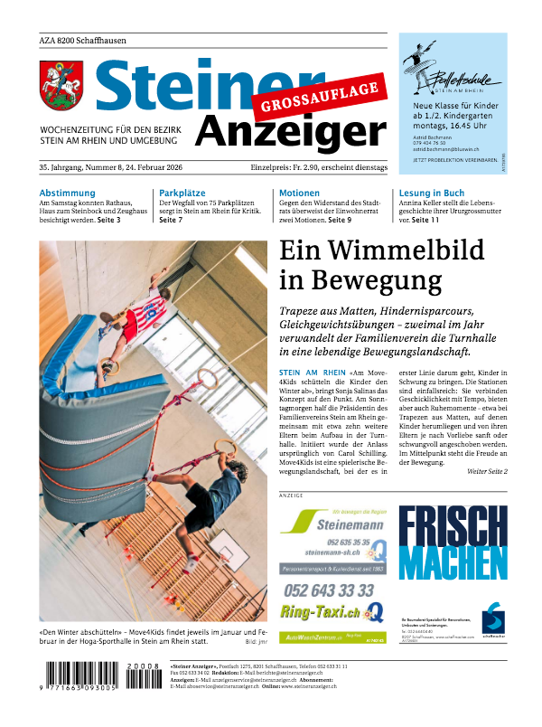 Steiner Anzeiger vom 24. Februar 2026 Steiner Anzeiger vom 24. Februar 2026